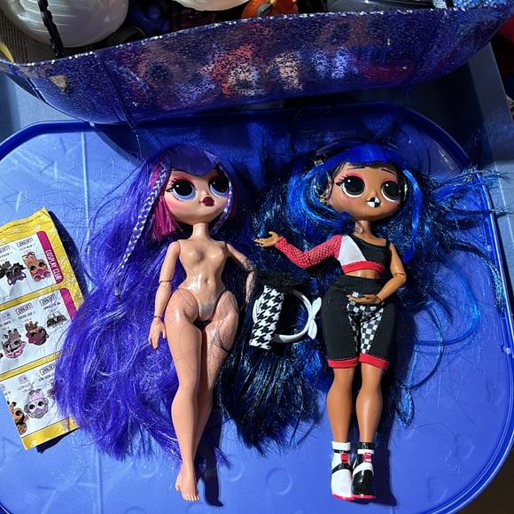 lol dolls mixed lot of dolls large and small tons of accessories in lol tub euc - Picture 8 of 8